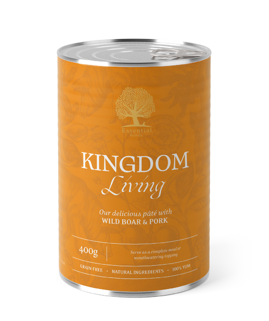 Essential Kingdom Living paté - Fristende pâté med villsvin og svin