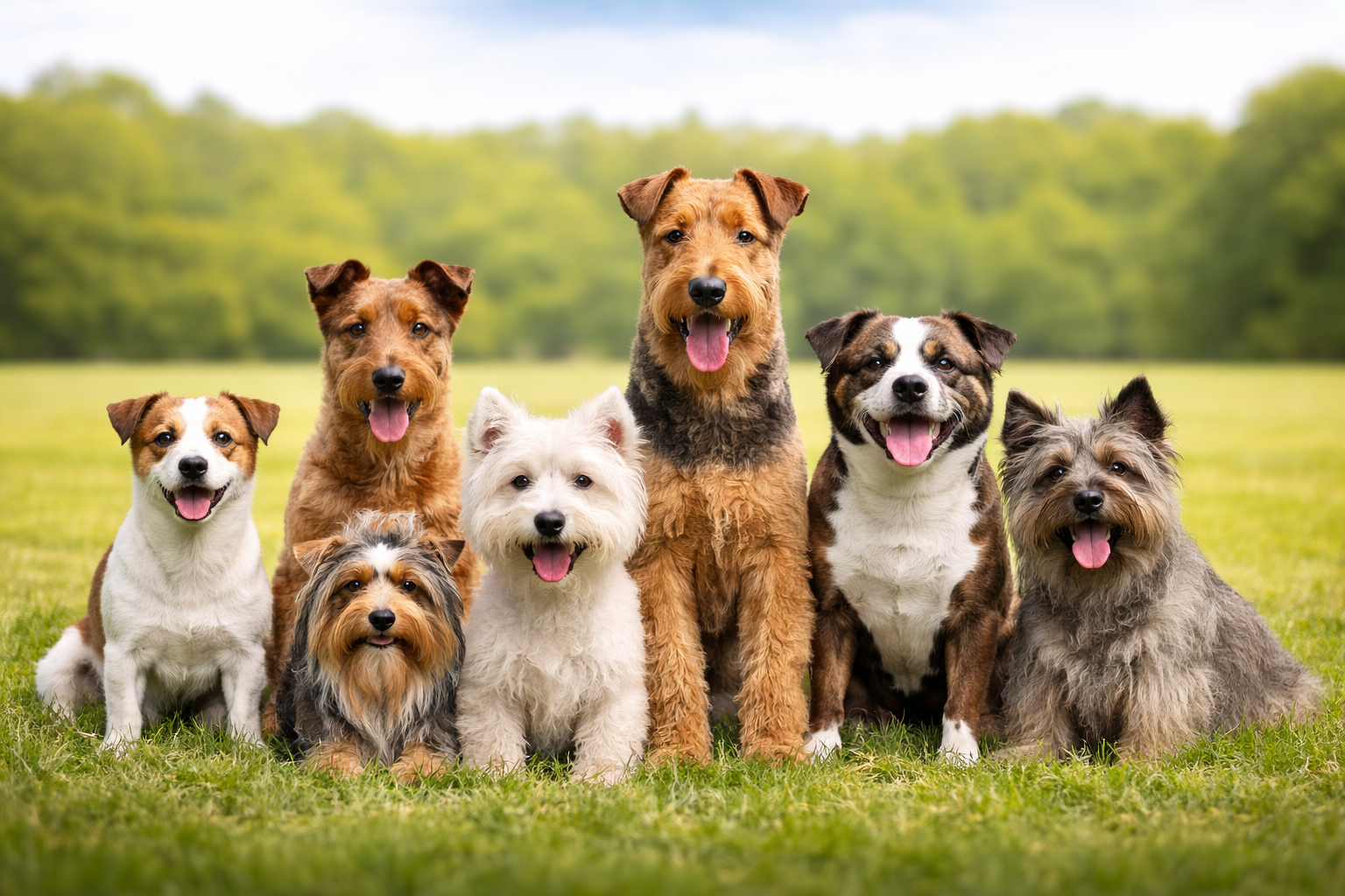 Full oversikt over raser og pelstyper i FCI gruppe 3