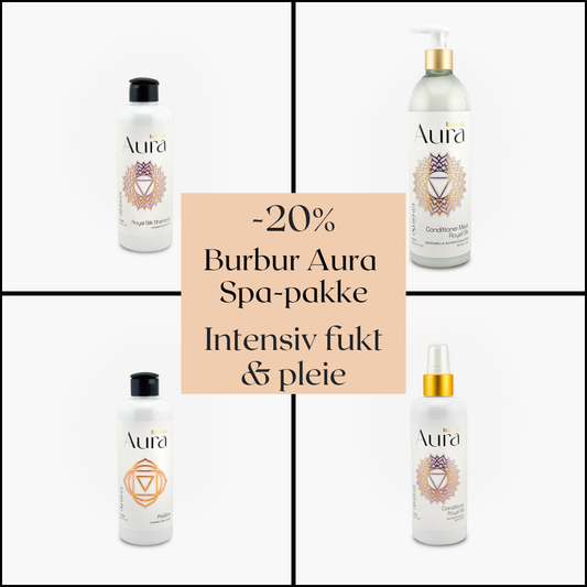 Burbur Aura Spapakke_Intensiv fukt & pleie 20%_Wepet.no