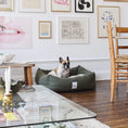 Last inn bildet i Gallery Viewer, WePet.no Hundeseng Classic Nest Desert Green – Denjo Dogs
