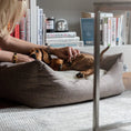 Last inn bildet i Gallery Viewer, WePet.no Hundeseng Teddy Lounge True Taupe – Denjo Dogs
