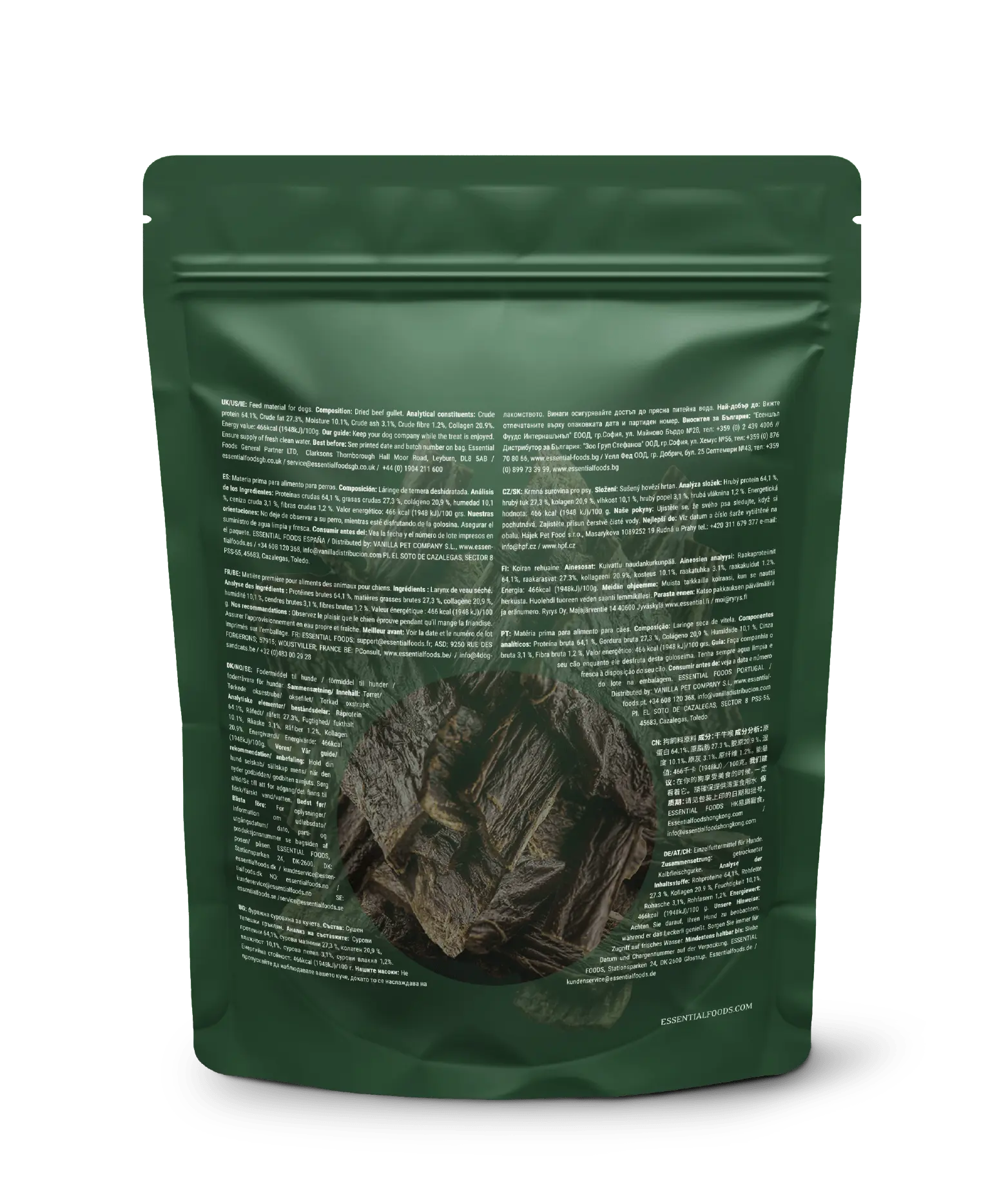 WePet Godbiter Essential beef delights 150g - Ren glede av tørket oksekjøtt