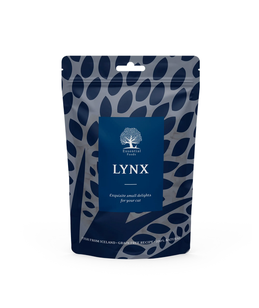 WePet Godbiter Essential the Lynx - Eksklusiv fiskegodbit fra Island