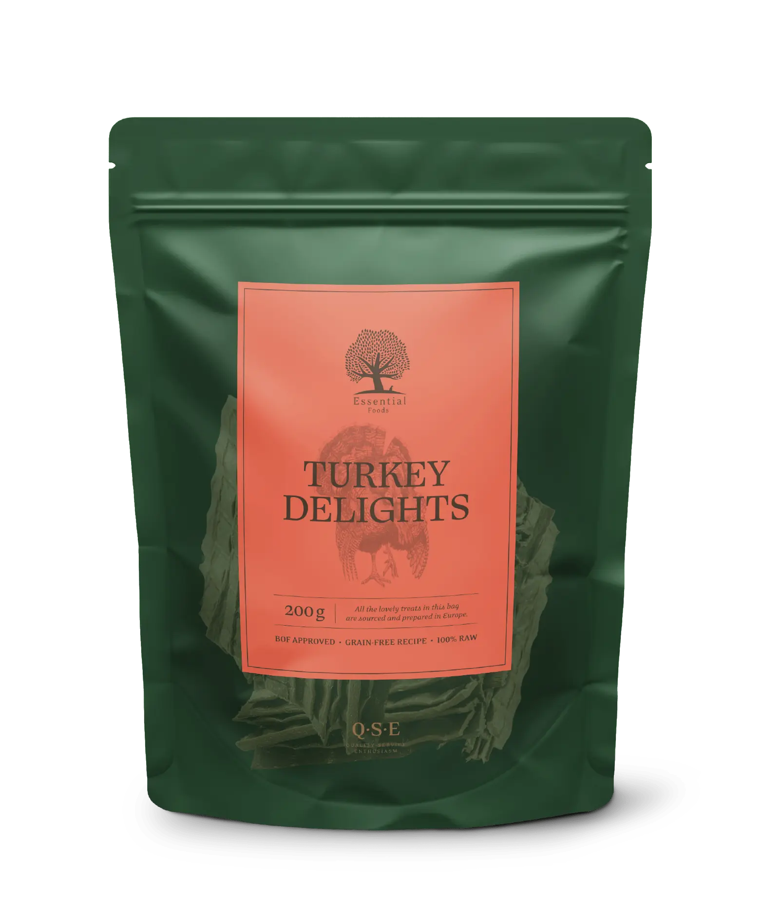WePet Godbiter Essential Turkey Delights - Kornfrie og kjøttholdige treningsgodbiter