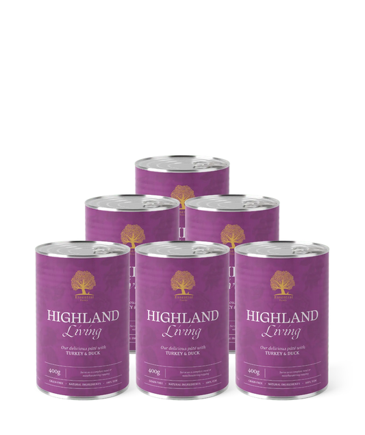 WePet Måltid Essential Highland Paté: Kalkun & And med Naturlige Ingredienser