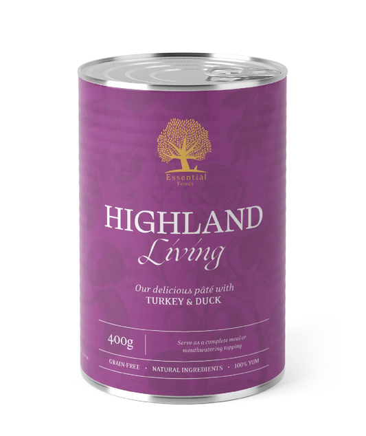 WePet Måltid Essential Highland Paté: Kalkun & And med Naturlige Ingredienser