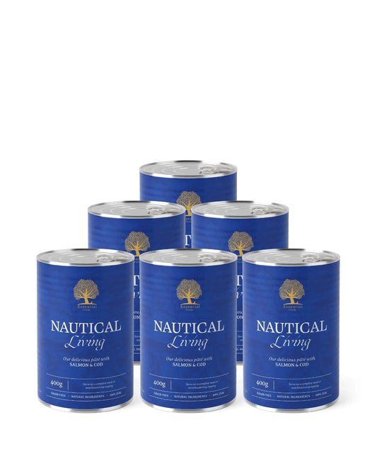 WePet Måltid Essential Nautical Living Paté: Fiskerik Måltid for Voksne Hunder