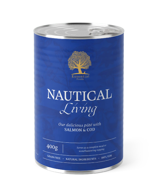 WePet Måltid Essential Nautical Living Paté: Fiskerik Måltid for Voksne Hunder